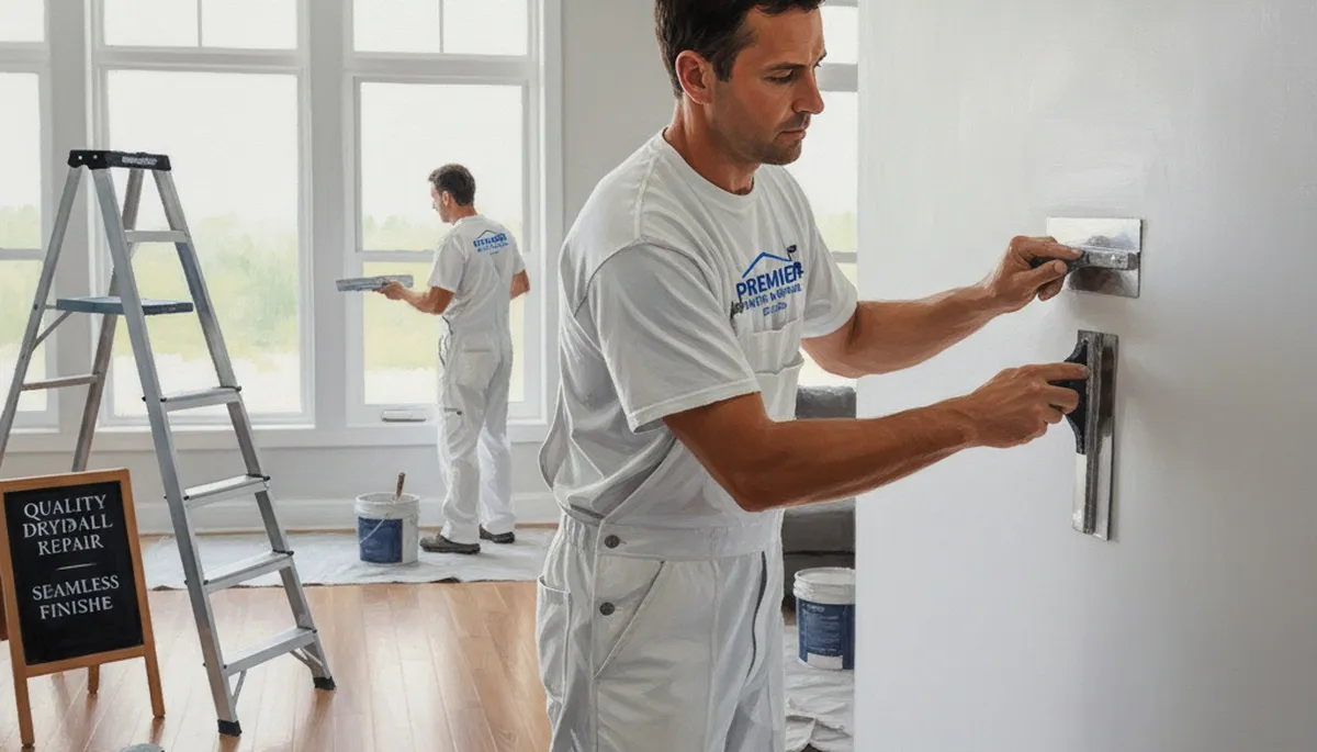 Billings, MT drywall repair by Billings Paint Pros for cracks, holes, and water damage with smooth finish