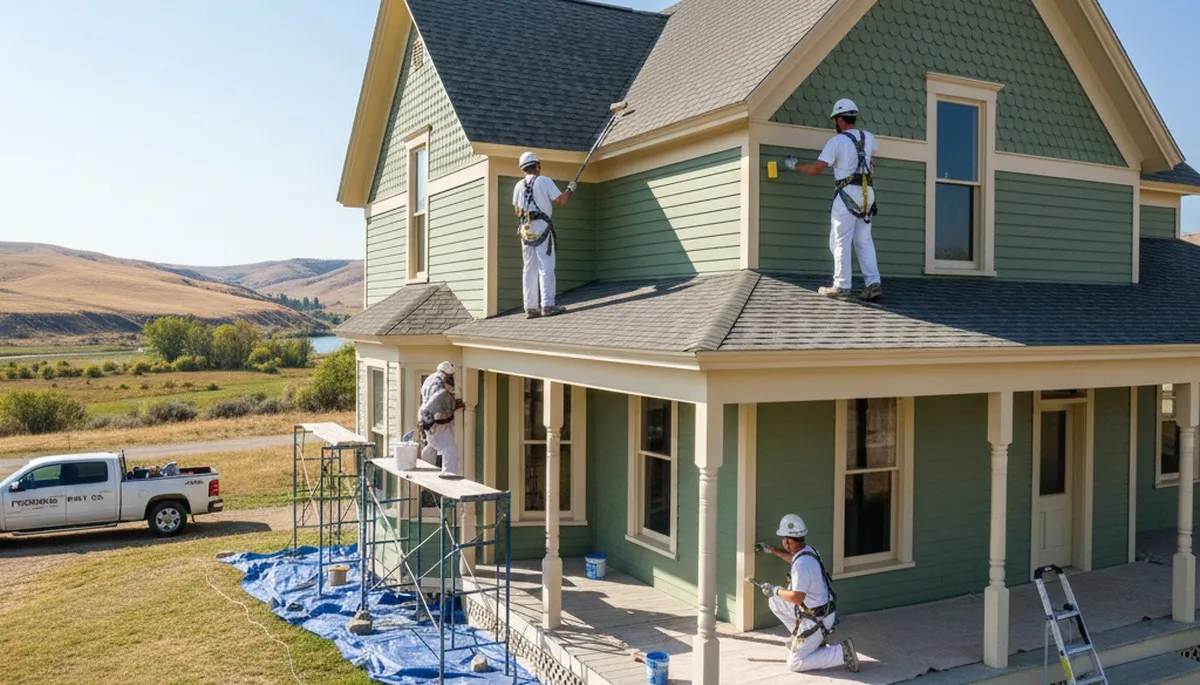 Professional painters in Billings, MT providing interior and exterior painting services