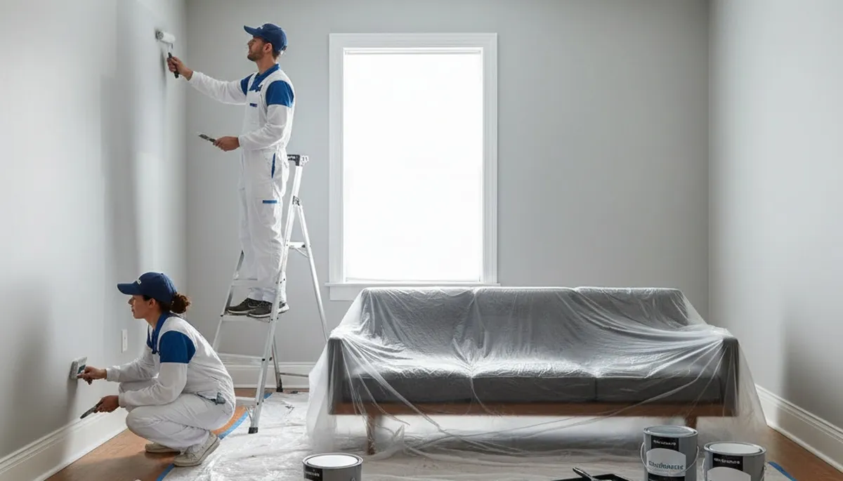 Interior house painting in Billings, MT by Billings Paint Pros for local homes and walls